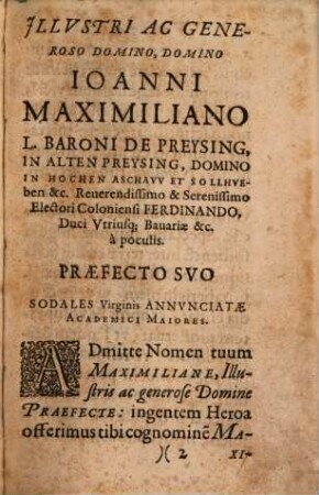 Maximilianus primus Austriacus redivivus