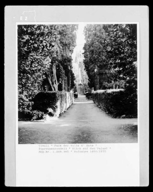 Villa d' Este — Garten