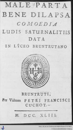 Male Parta Bene Dilapsa