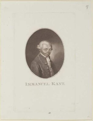 Bildnis des Immanuel Kant