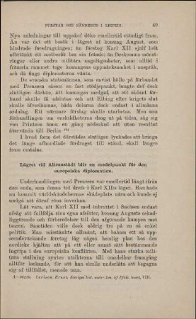 Lägret vid Altranstädt blir en medelpunkt för den europeiska diplomatien.