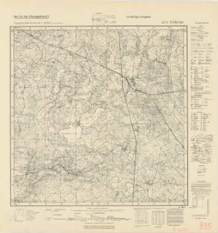 2274 Schlachta,Topographische Karte 1:25000 (4cm - Karte)