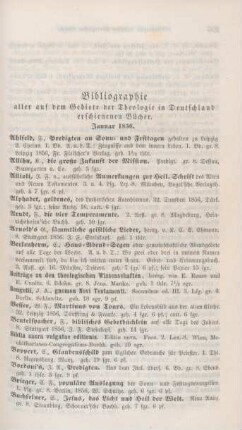 255-260 Bibliographie deutscher theologischer Bücher