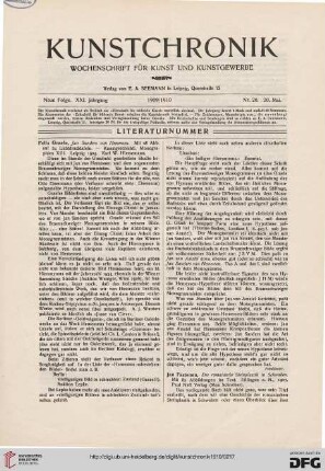 Heft 26 (20. Mai 1910)