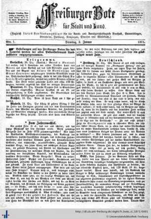 Nr. 1-13, Januar 1871