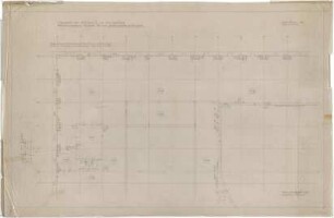 Troost, Paul Ludwig; München, Arcisstr. 12; Führerbau der NSDAP - Nordost-Teil, Montagegeschoss, Deckenaussparungen (Untersicht)