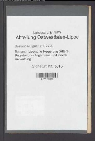 Konzessionsgesuch der Landwirtschaftlichen Versicherungsgesellschaft für Vieh-, Hagel- und Frostschaden zu Berlin
