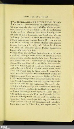 Einleitung und Überblick