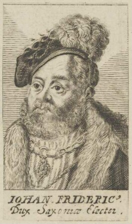 Bildnis des Iohan Fridericus