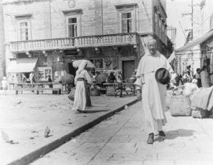 Dubrovnik, Gundulic-Platz, Straßenszene