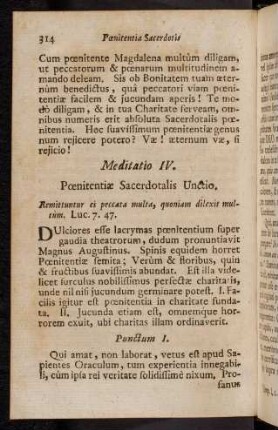 314-318, Meditatio IV