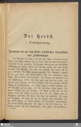 I. Vorbesprechung