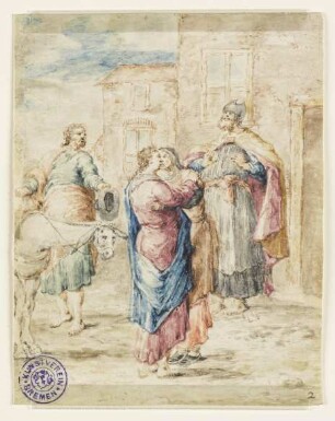 Heimsuchung, Blatt 2 der Folge: "Leben Christi"