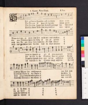 I. Cantus, Primo Chori, 8. Voc.