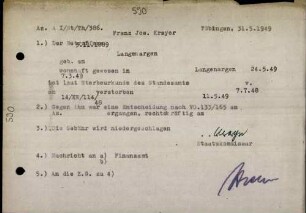 Krayer, Franz Jos.