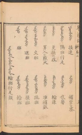 Idurame yabure hacin = 輪班行走類