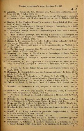 Antiquarischer Anzeiger. 165. 1898