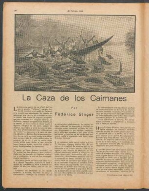 La caza de los Caimanes