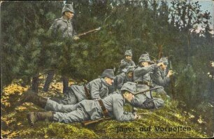 Jäger auf Vorposten