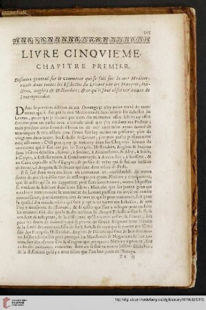 Livre cinquieme