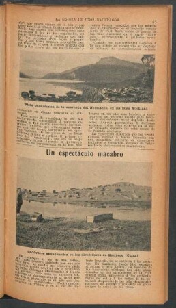 Un espectáculo macabro