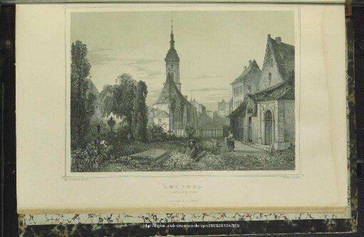 Leipzig. Johanniskirchhof
