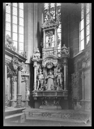 Epitaph von Graf Michael III. von Wertheim mit Gräfin Katharina von Stolberg und Graf Philipp II. von Eberstein (Ebersteinsches Epitaph)