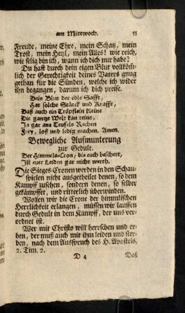 55-60, Bewegliche Aufmunterung zur Gedult; ...