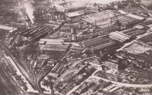 Mühlheim a. d. Ruhr, Thyssen-Konzern, Stahl- und Walzwerk, 1929