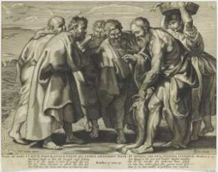 Petrus findet im Maul des Fisches eine Münze