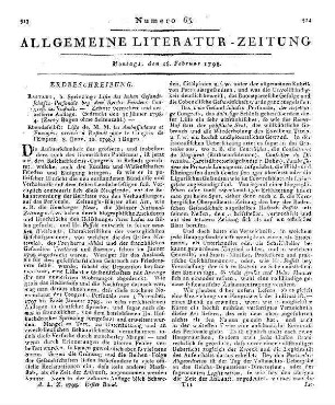 [Frisch, S. G.]: Predigten mit Hinsicht auf herrschende Fehler und Bedürfnisse unsers Zeitalters. Leipzig: Göschen 1797