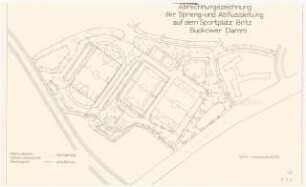 Sportanlage, Berlin-Britz: Grundriss