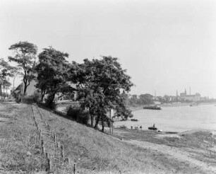 Coswig/Anhalt : Elbe bei Coswig in Anhalt