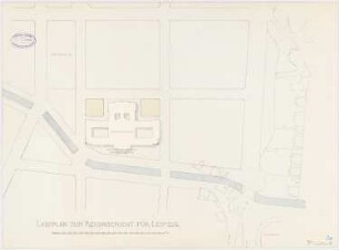 Reichsgericht, Leipzig: Lageplan