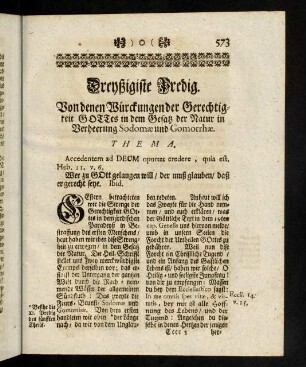 573-592, Dreißigste Predigt