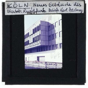 Köln, Fernseh-Studio-Gebäude „An der Rechtschule"