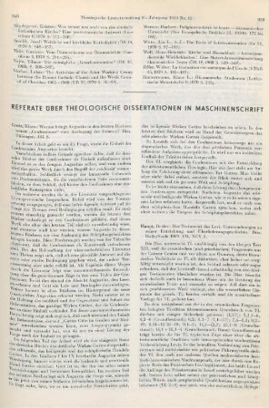 950-951 [Rezension] Haupt, Detlev, Das Testament des Levi