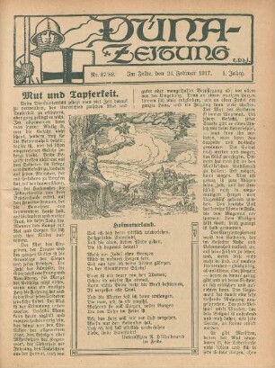 1917: Düna-Zeitung