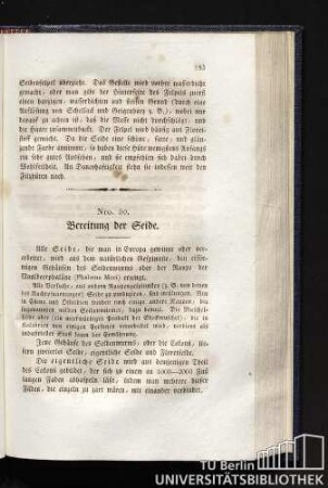 Nro. 50. Bereitung der Seide.