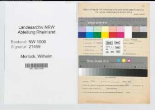 Entnazifizierung Wilhelm Morlock, geb. 05.12.1911 (Schlosser)