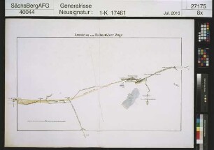 Lithographische Hannoversche Grubenrisse (Harz); Hahnenkleer Zug