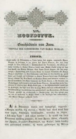 XIX. Hoofdstuk. Geschiedenis van Java. Vervolg der geschiedenis van Damar Woelan