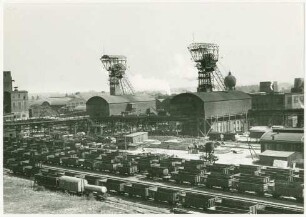 Steinkohlenbergwerk Westfalen, Schachtanlage 1/2, in Ahlen
