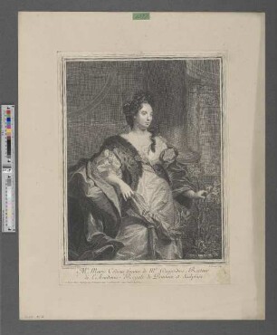 M.e Marie Cadesne femme de M.r Desjardins, Recteur de L'Academie Royale de Peinture et Sculpture