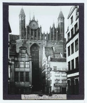 Danzig, Marienkirche : Ansicht NQH