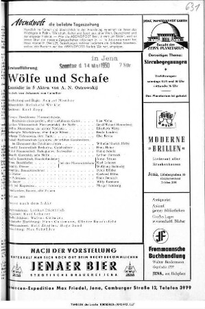 Wölfe und Schafe