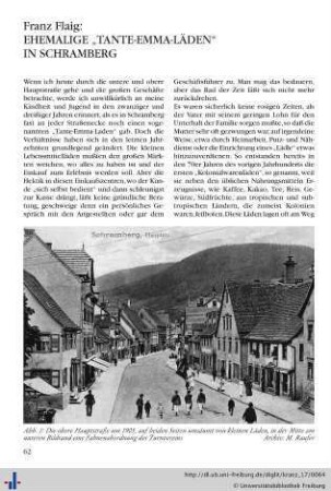 Ehemalige „Tante-Emma-Läden“ in Schramberg.
