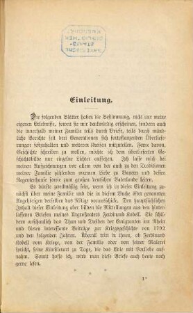Unter den vier ersten Königen Bayerns : nach Briefen und eigenen Erinnerungen, 1
