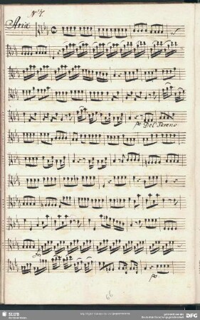 No. 7 Aria: Del terreno nel concavo seno