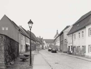 Straße, Mühlberg (Elbe)